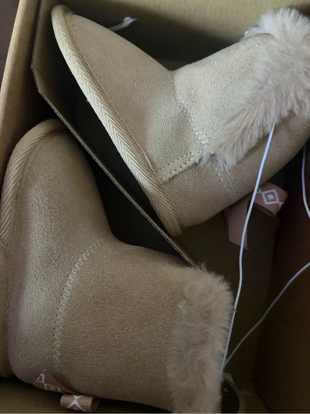 BearPaw Tan Booties